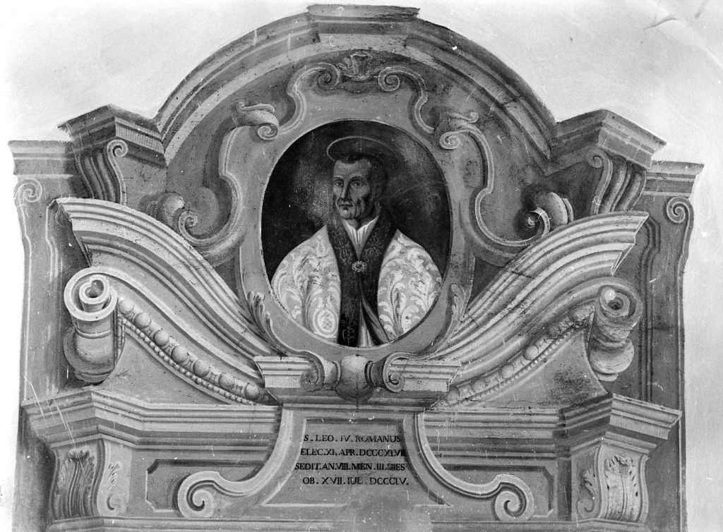 Papa Leone IV (dipinto) di Tempesti Domenico (sec. XVIII)