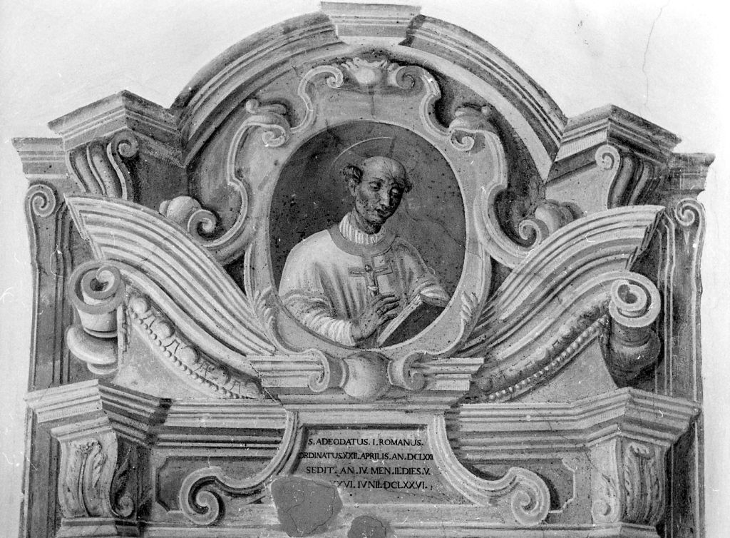 Papa Adeodato I (dipinto) di Tempesti Domenico (sec. XVIII)