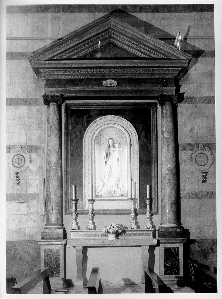 edicola, elemento d'insieme - bottega toscana (seconda metà sec. XVIII)