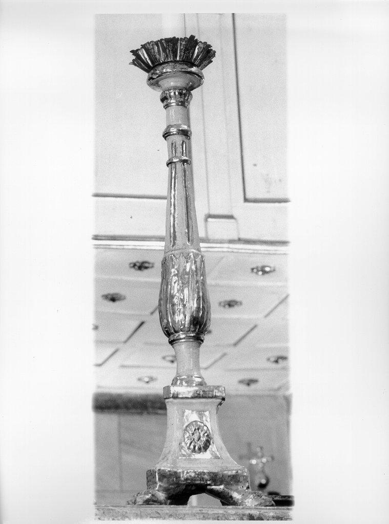 candelabro, serie - bottega toscana (prima metà sec. XIX)