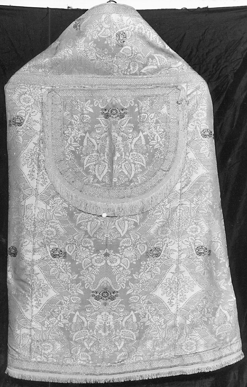 piviale - manifattura italiana (seconda metà sec. XIX)