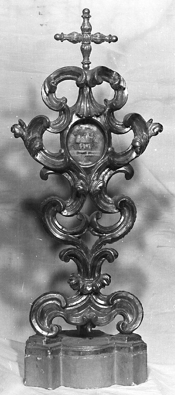 reliquiario, serie - bottega toscana (sec. XVIII)