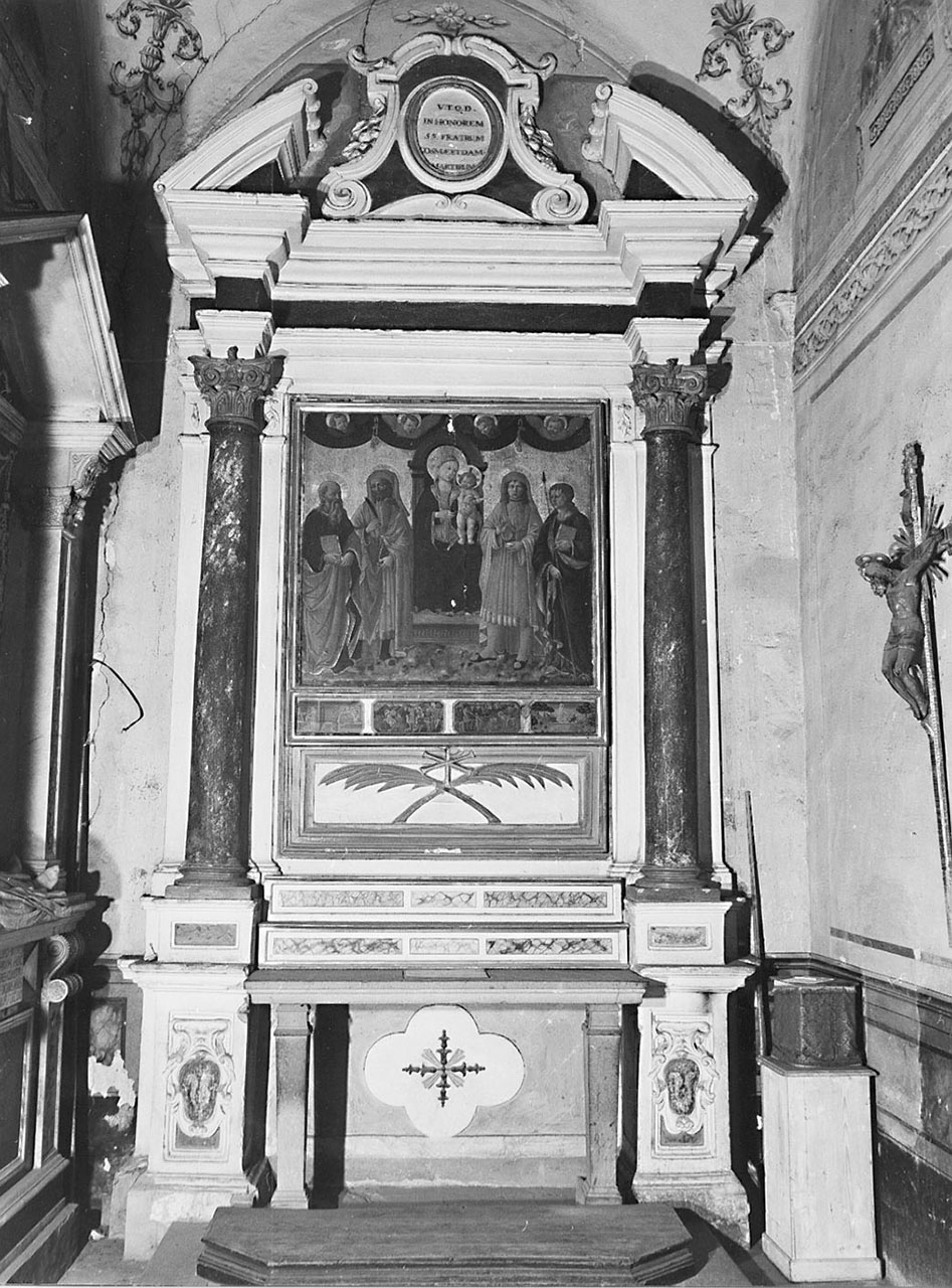 altare - bottega toscana (sec. XVIII)