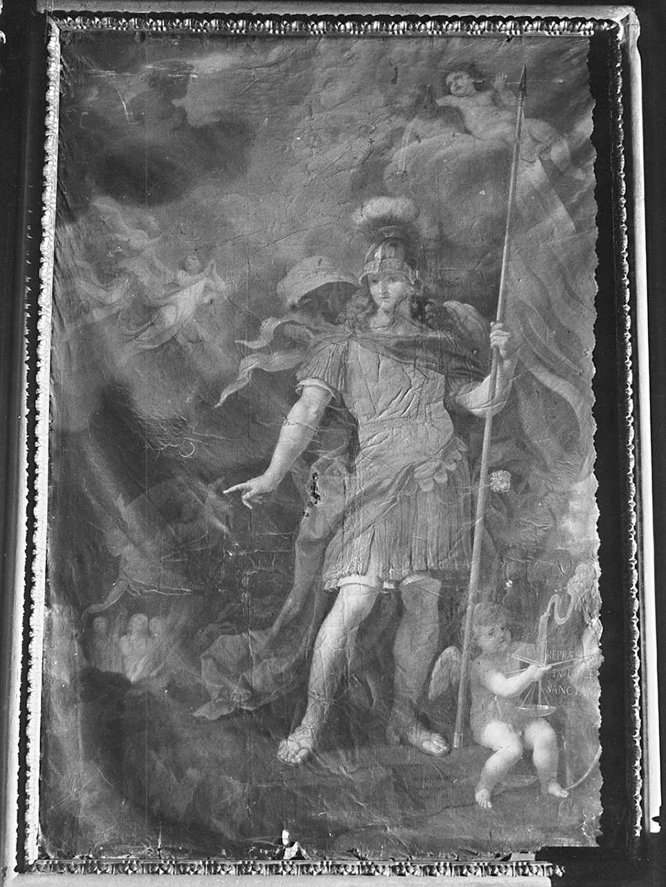 SAN MICHELE ARCANGELO (dipinto) di Galestruzzi Giovan Battista (sec. XVII)
