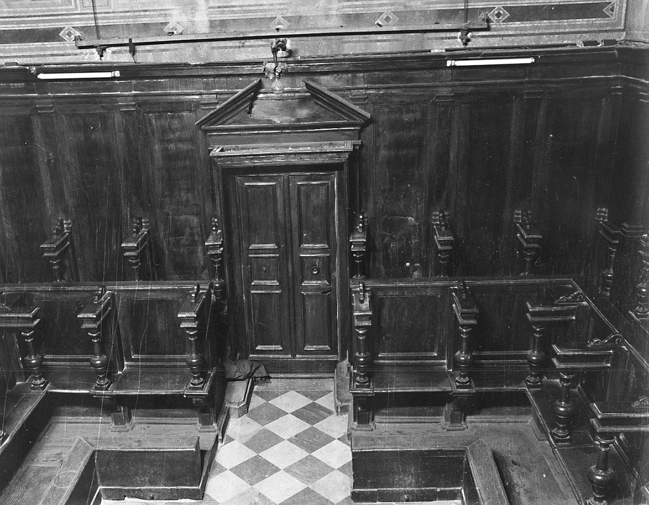 stalli del coro - bottega toscana (sec. XVII)