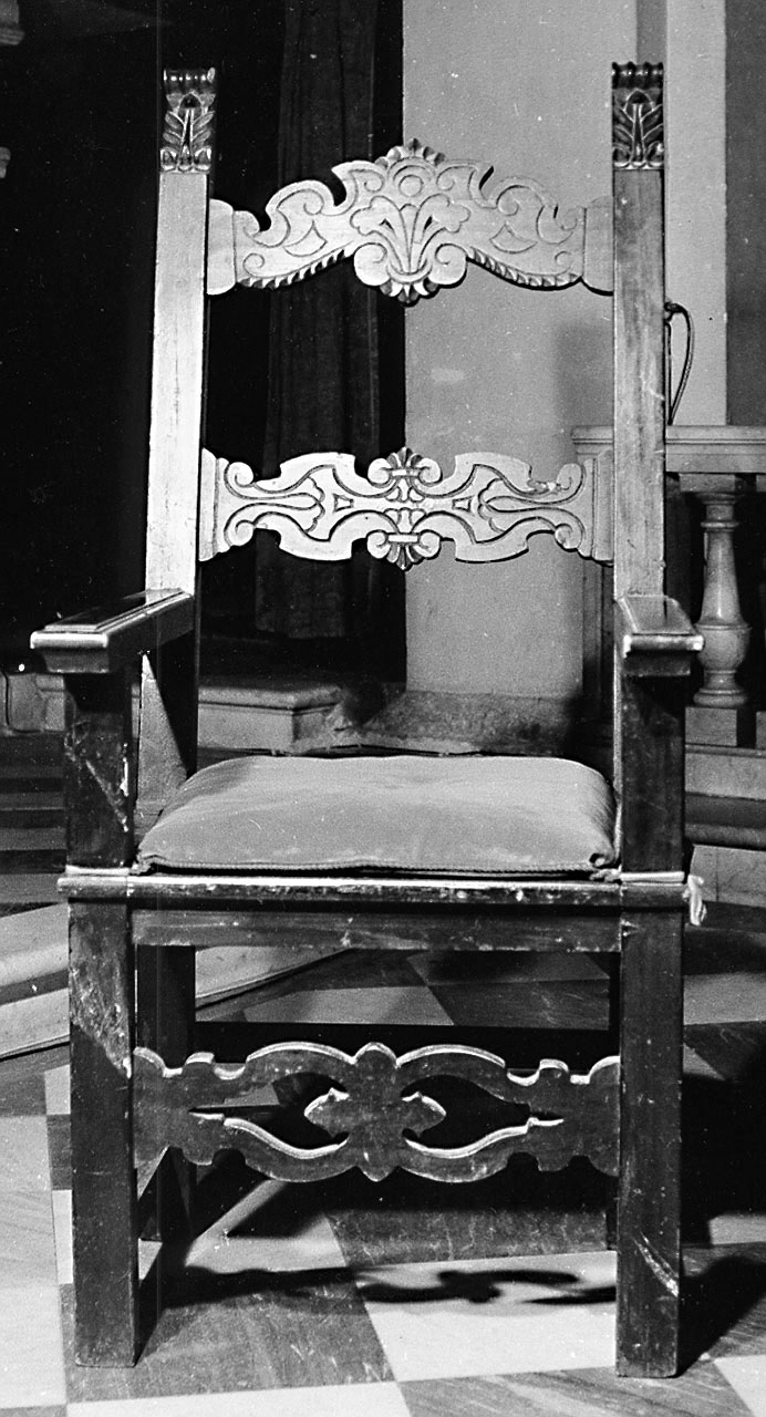 poltrona - bottega toscana, bottega toscana (sec. XIX)