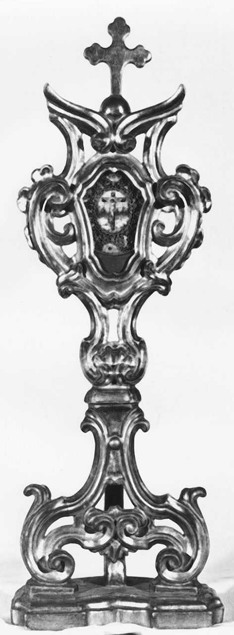 reliquiario, serie - bottega toscana (prima metà sec. XVIII)