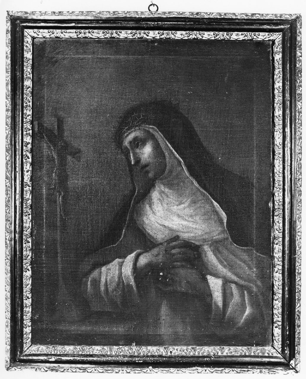 SANTA CATERINA DA SIENA (dipinto) - ambito toscano (sec. XVIII)