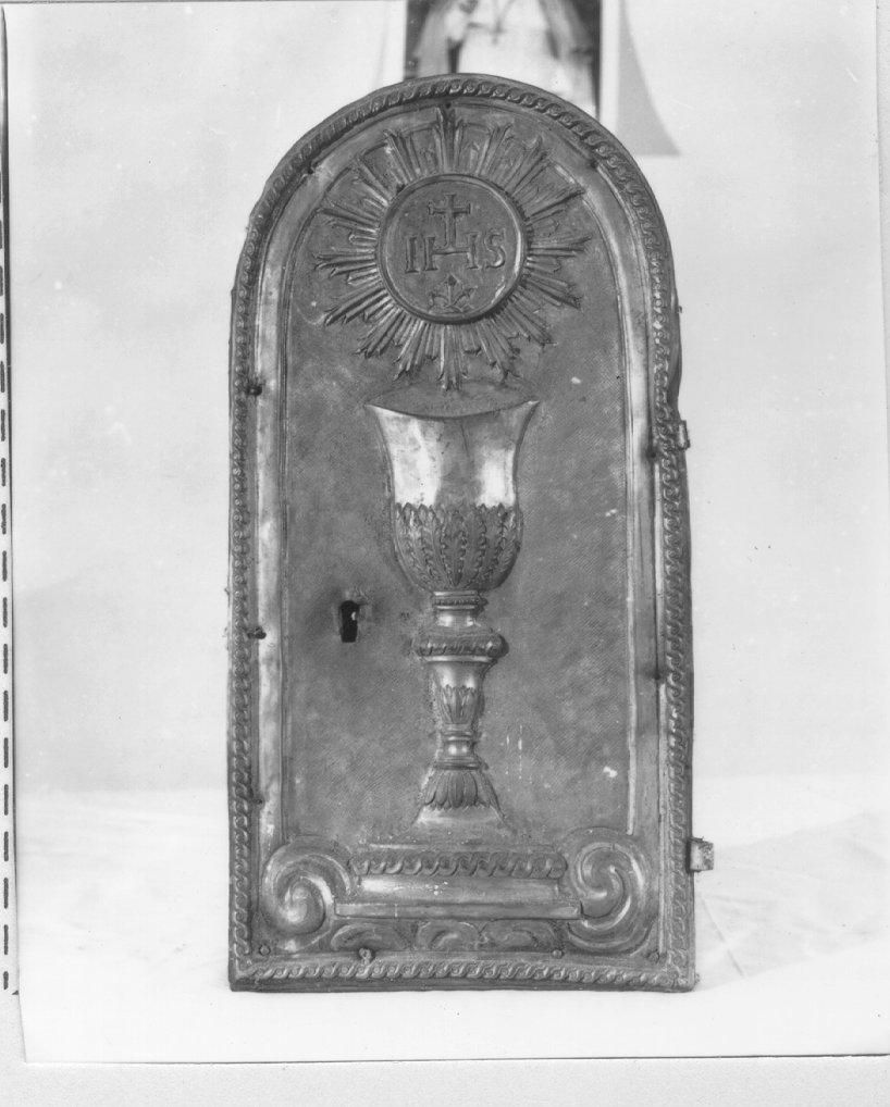 sportello di tabernacolo - ambito italiano (sec. XIX)