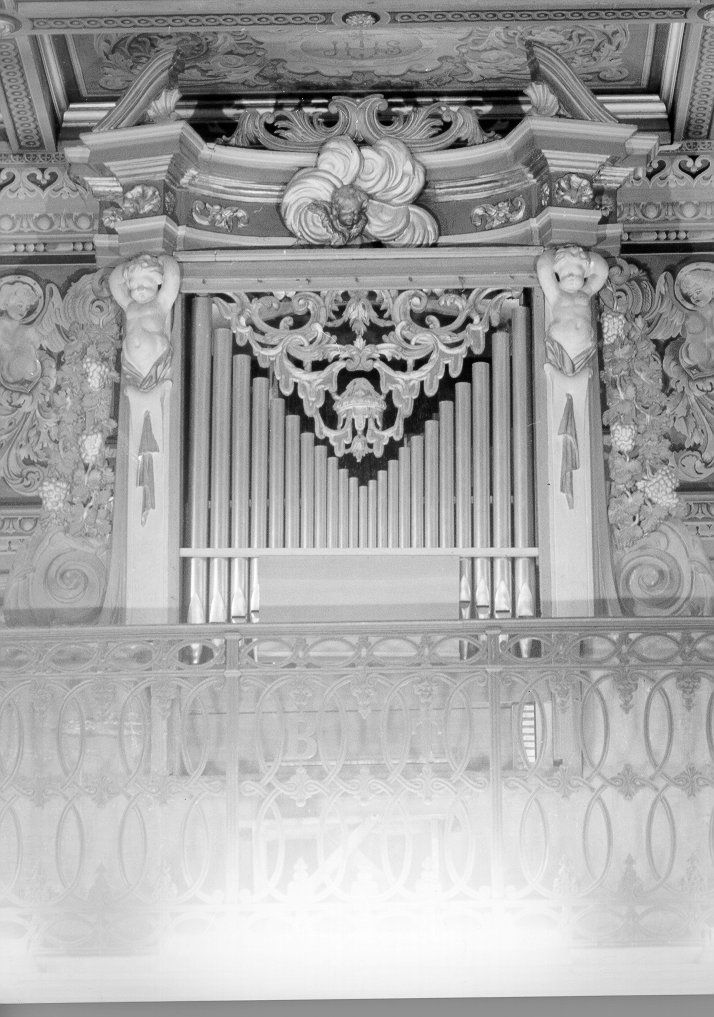 cassa d'organo - ambito toscano (sec. XVIII)