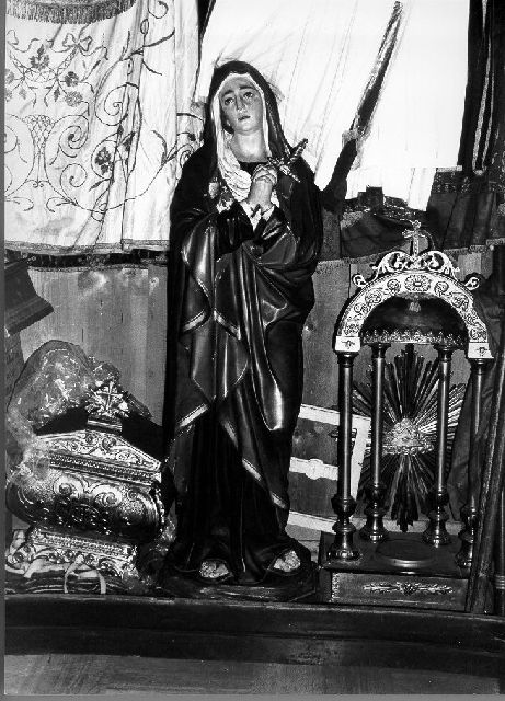 Madonna (statua) - ambito italiano (prima metà sec. XIX)