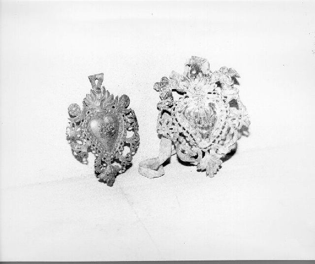 ex voto - ambito italiano (seconda metà sec. XIX)