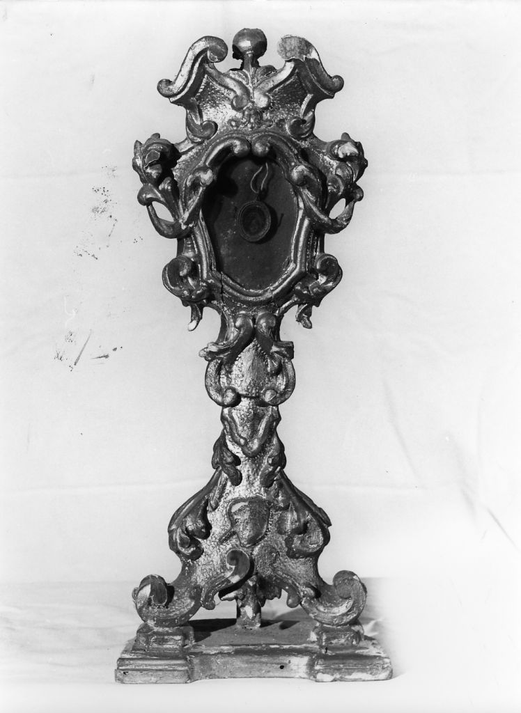 reliquiario, serie - bottega toscana (fine sec. XVIII)