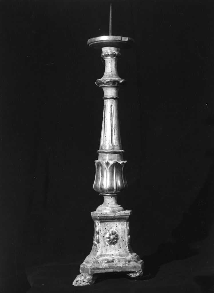 candeliere, serie - bottega toscana (prima metà sec. XIX)