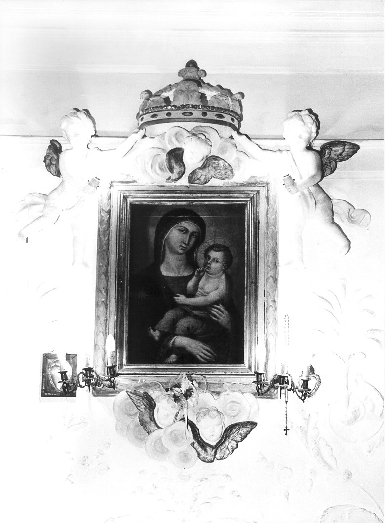 Madonna con Bambino (dipinto) - ambito toscano (inizio sec. XV)