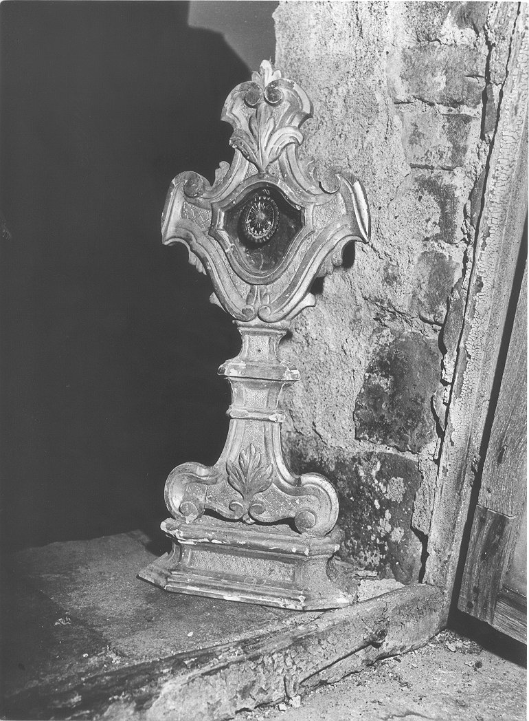 reliquiario - bottega toscana (seconda metà sec. XVIII)