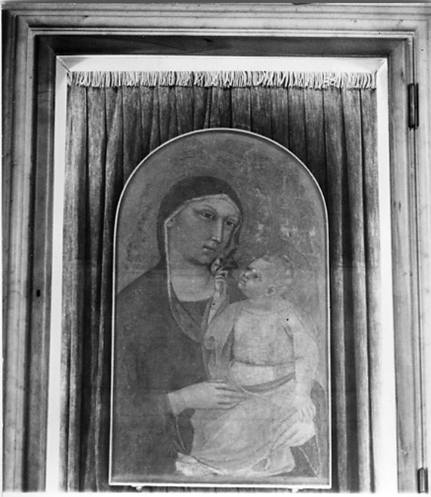 Madonna con Bambino (dipinto) di Traini Francesco (metà sec. XIV)