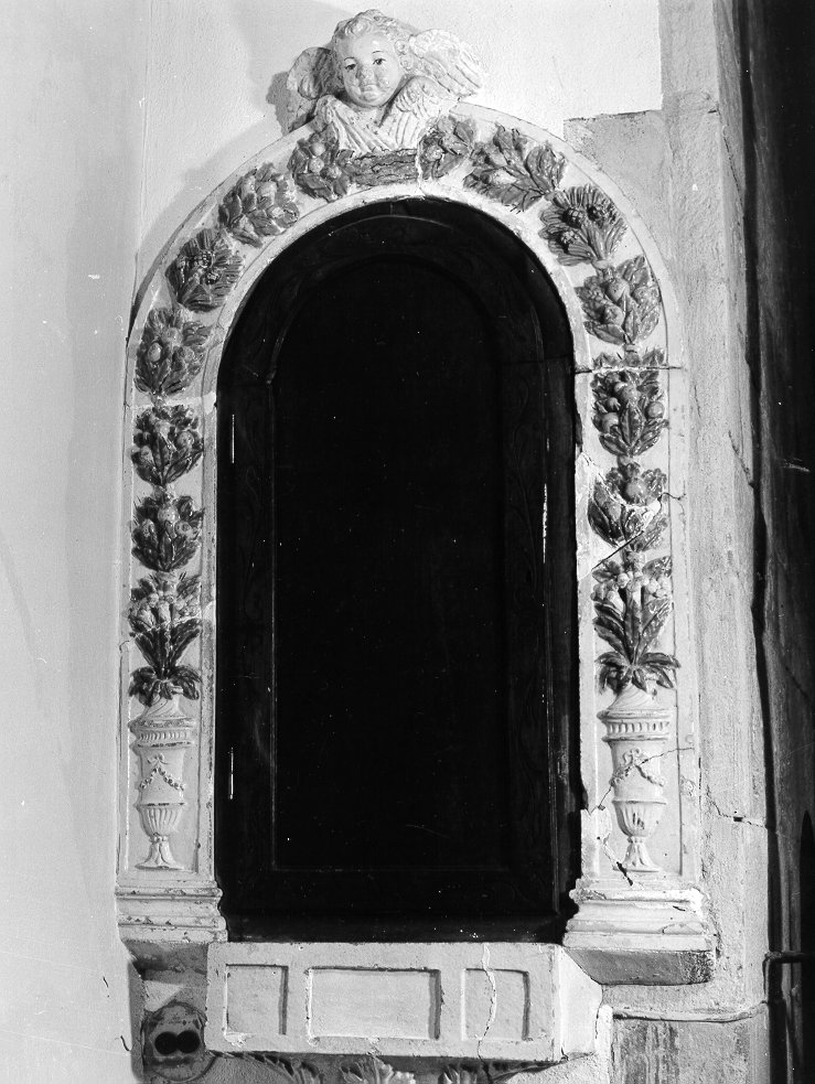 ciborio - bottega robbiana (inizio sec. XVI)