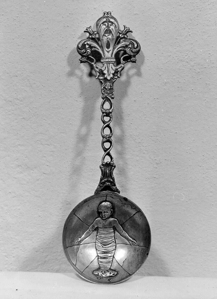 cucchiaio - bottega fiorentina (sec. XIX, sec. XX)