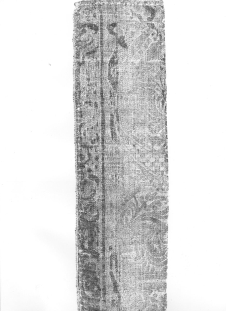 tessuto - manifattura lucchese (fine/inizio secc. XVI/ XVII)