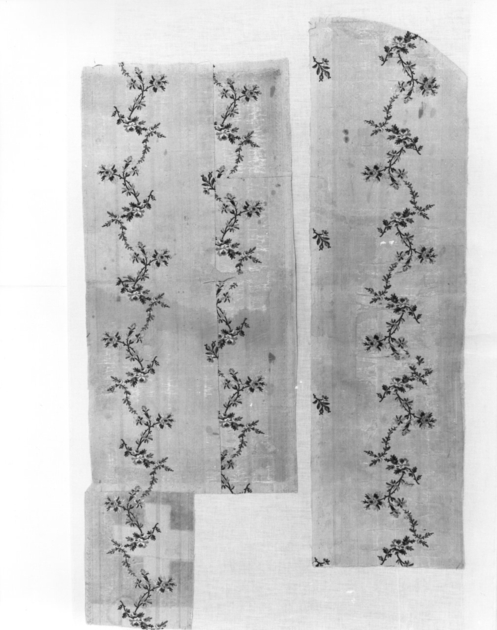 tessuto, serie - manifattura italiana (seconda metà sec. XVIII)