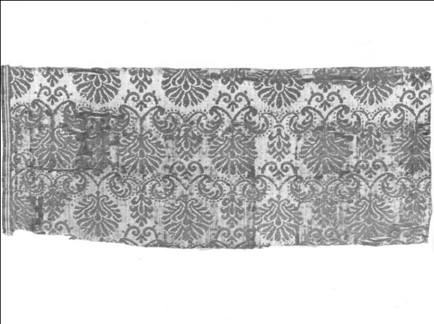 tessuto - manifattura toscana (prima metà sec. XVII)