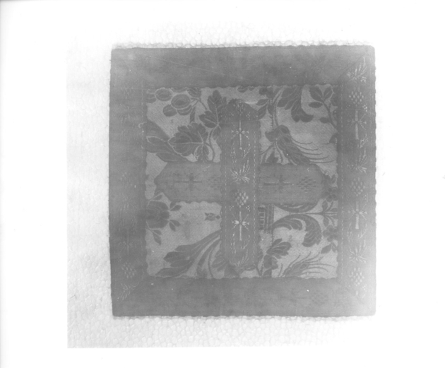 borsa del corporale - manifattura italiana (seconda metà sec. XIX)