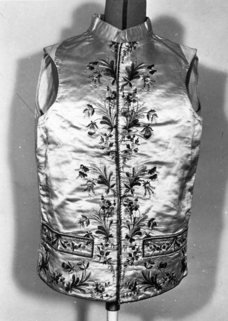 gilet - manifattura italiana (fine/inizio secc. XVIII/ XIX)