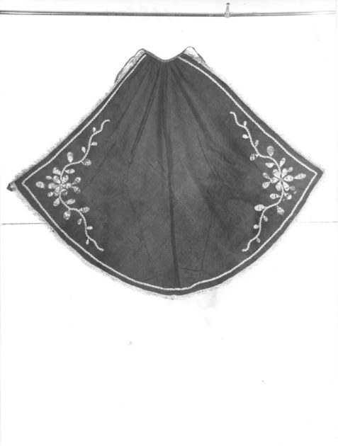 mantello - manifattura italiana (metà sec. XIX)