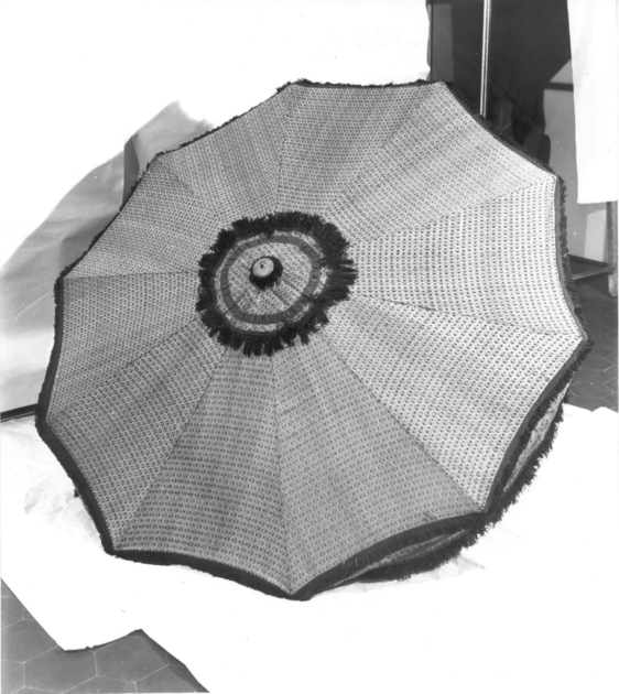 ombrellino processionale - manifattura italiana (fine/inizio secc. XVIII/ XIX)