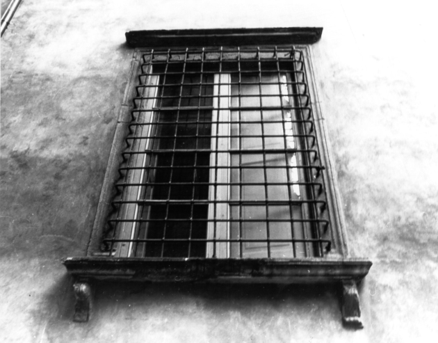 finestra - bottega lucchese (fine/inizio secc. XVI/ XVII)