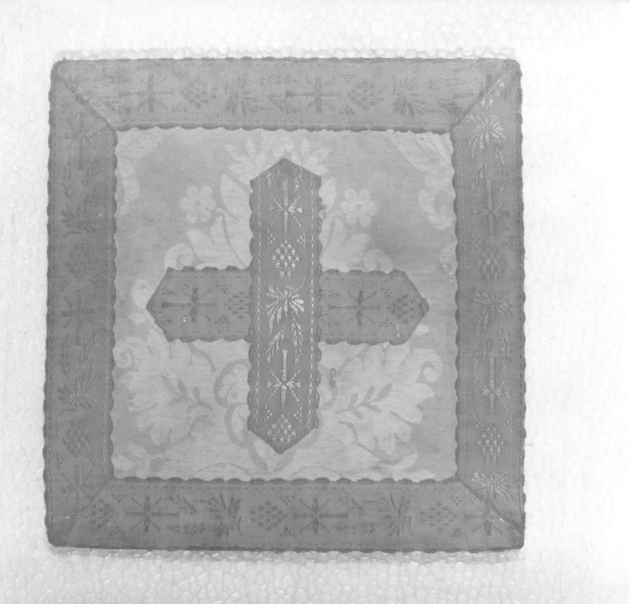 borsa del corporale - manifattura italiana (fine/inizio secc. XVIII/ XIX)