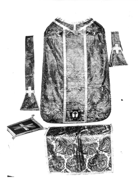 pianeta - manifattura lucchese (prima metà sec. XVII)