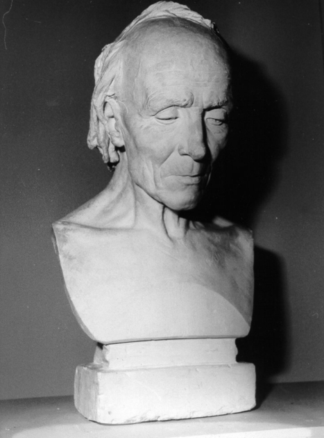 figura maschile (busto, opera isolata) di Lucchesi Urbano (sec. XIX)