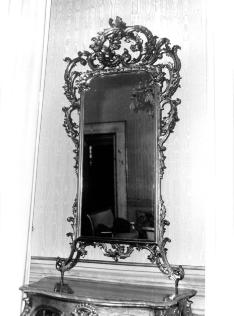 specchiera - manifattura italiana (seconda metà sec. XIX)