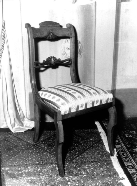 sedia - manifattura toscana (metà sec. XIX)