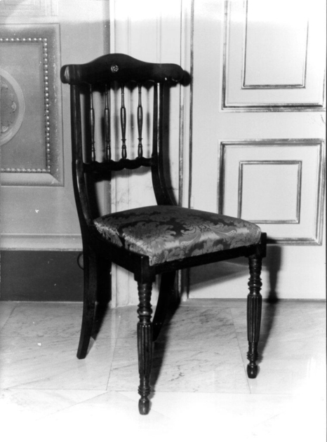 sedia - manifattura toscana (seconda metà sec. XIX)