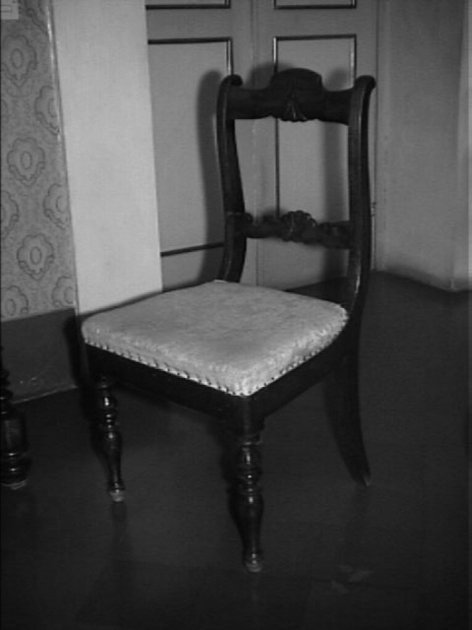 sedia - manifattura lucchese (metà sec. XIX)