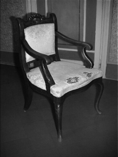 poltrona - manifattura toscana (metà sec. XIX)