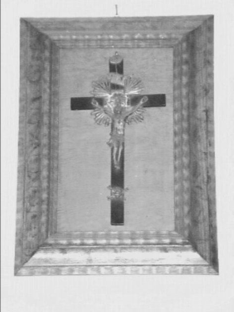 crocifisso - bottega toscana (sec. XVIII)