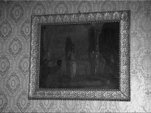 IL SINEDRIO, interno (dipinto) di Daniele Arturo (sec. XX)