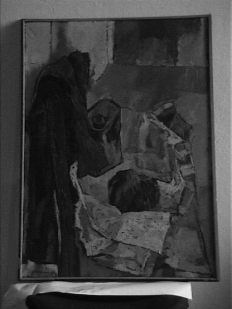NATURA MORTA CON SEDIA, NATURA MORTA CON SEDIA (dipinto) di Guerricchio Luigi (sec. XX)