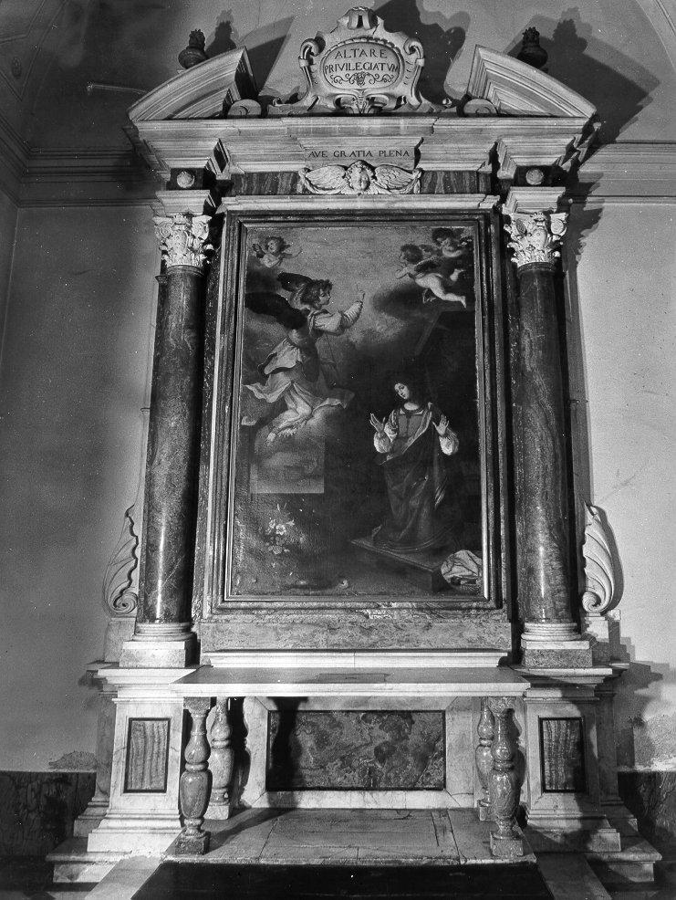 altare - ambito italiano (prima metà sec. XVIII)