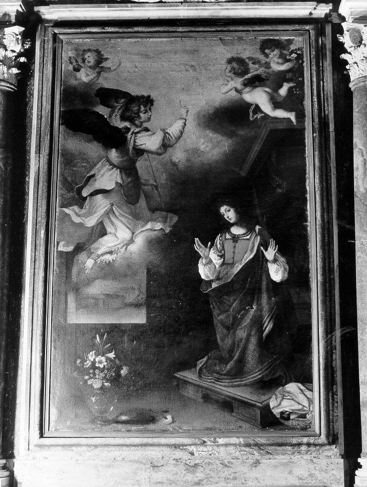 Annunciazione (dipinto) di Bilivert Giovanni (sec. XVII)