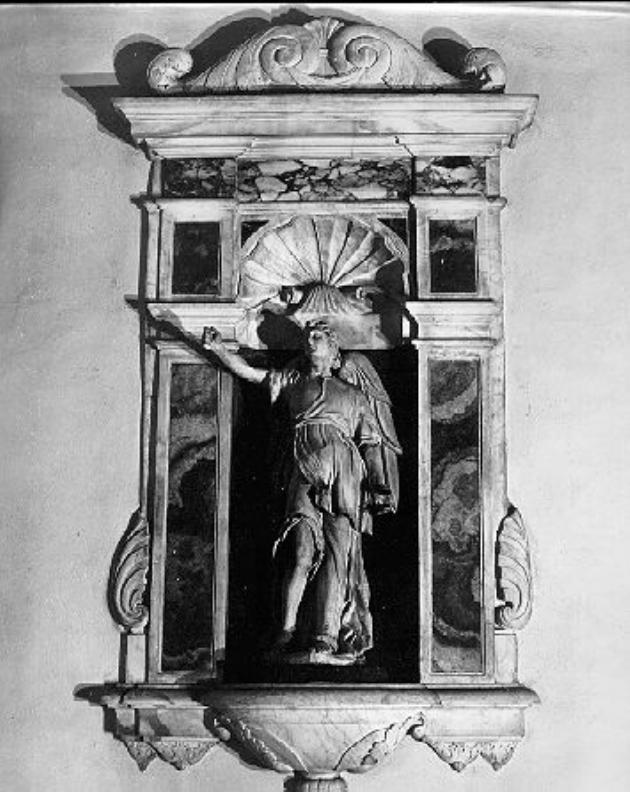 Angelo in atto di incedere (tabernacolo) - ambito fiorentino (fine sec. XVI)