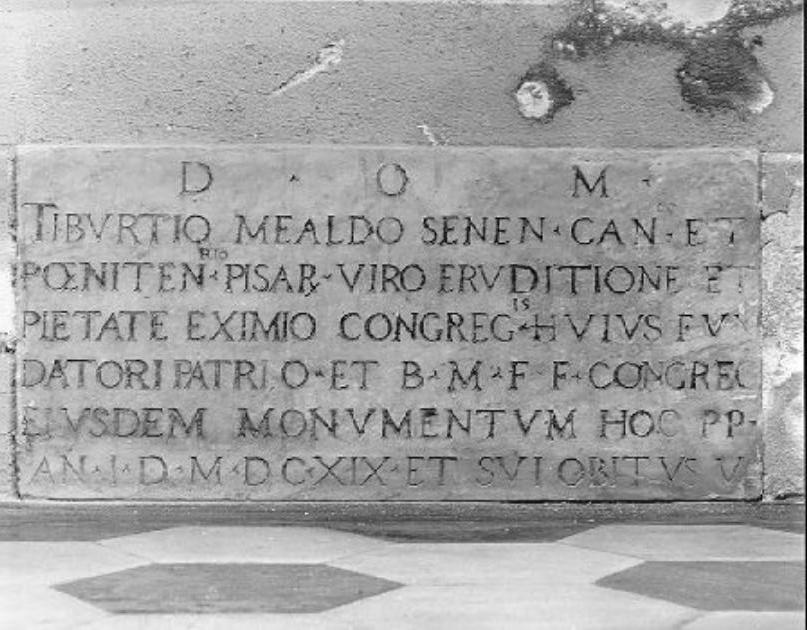 lapide tombale - ambito italiano (sec. XVII)