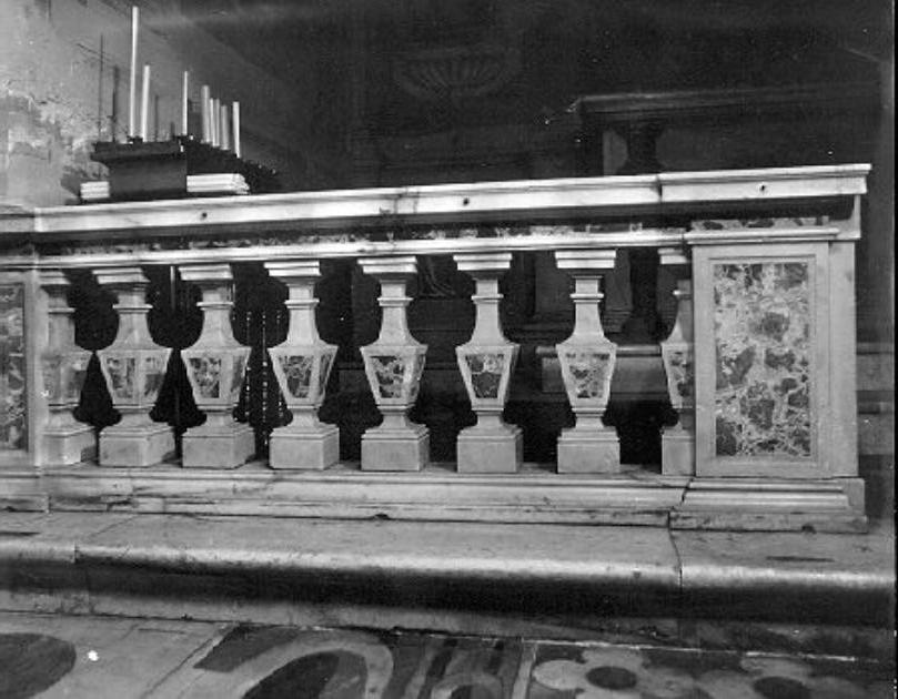 balaustrata, serie - ambito italiano (sec. XVIII)