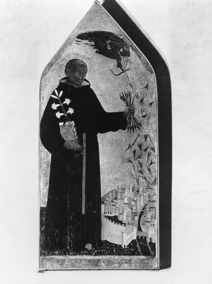 San Nicola da Tolentino (dipinto) - ambito pisano (seconda metà sec. XIV)