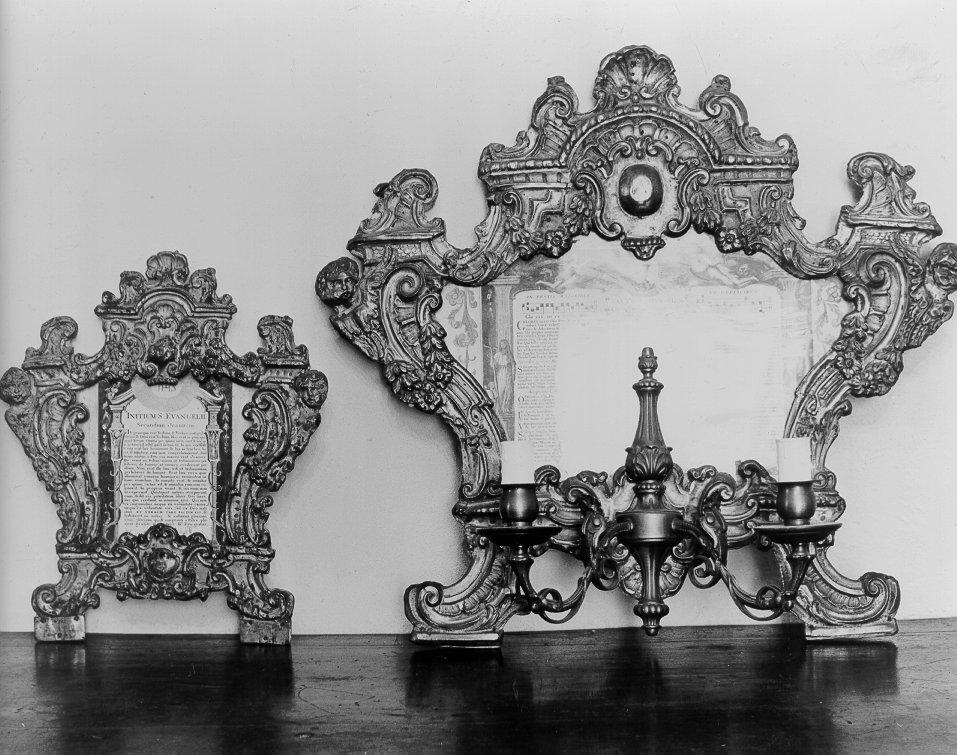 cartagloria - ambito italiano (sec. XVIII)