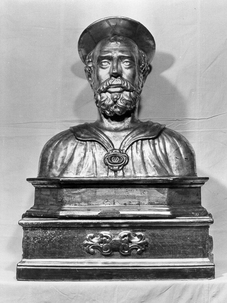 reliquiario - a busto - ambito italiano (sec. XVII)